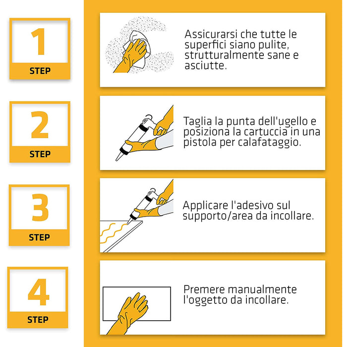 Sika Sikaflex 11 FC Purform Grigio - Adesivo Sigillante Poliuretanico 300 ml