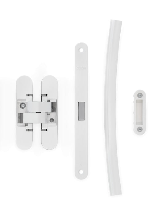 Kit Ferramenta OPFER48 per Porte a Battente Eclisse Syntesis Line – 3 Cerniere, Serratura e Guarnizioni