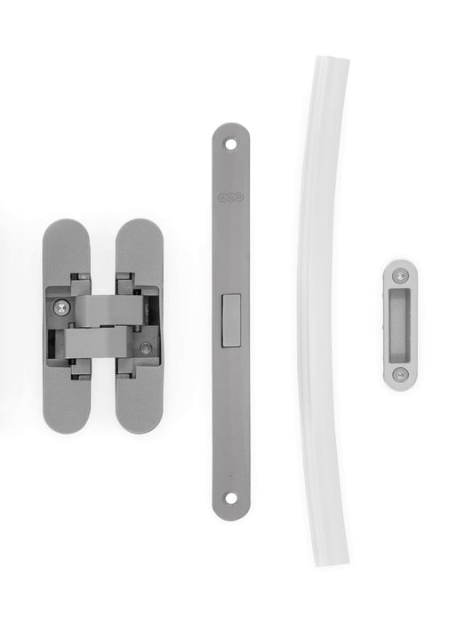 Kit Ferramenta OPFER48 per Porte a Battente Eclisse Syntesis Line – 3 Cerniere, Serratura e Guarnizioni