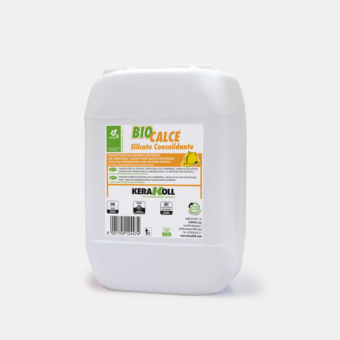 Kerakoll Biocalce Silicato Consolidante - Fissativo Naturale ai Silicati