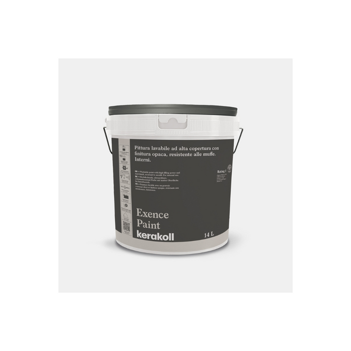 Kerakoll Exence Paint – Pittura Lavabile Antimuffa Super Opaca per Interni