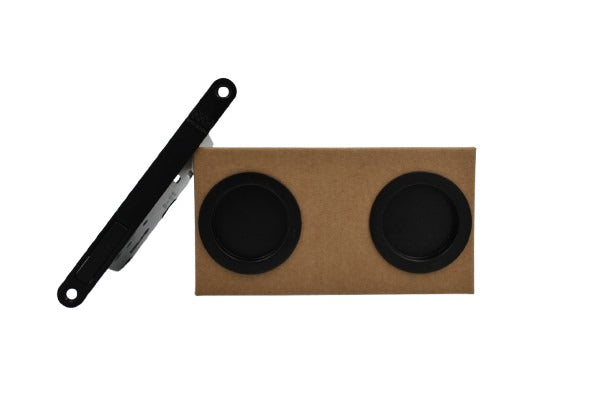 Kit de fermeture aveugle mod. Cassiopea avec levier – Eclisse pour portes coulissantes en bois