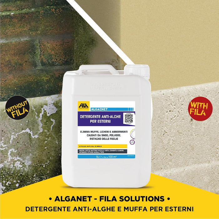Fila - Algaenet Detergente anti-alghe per esterno