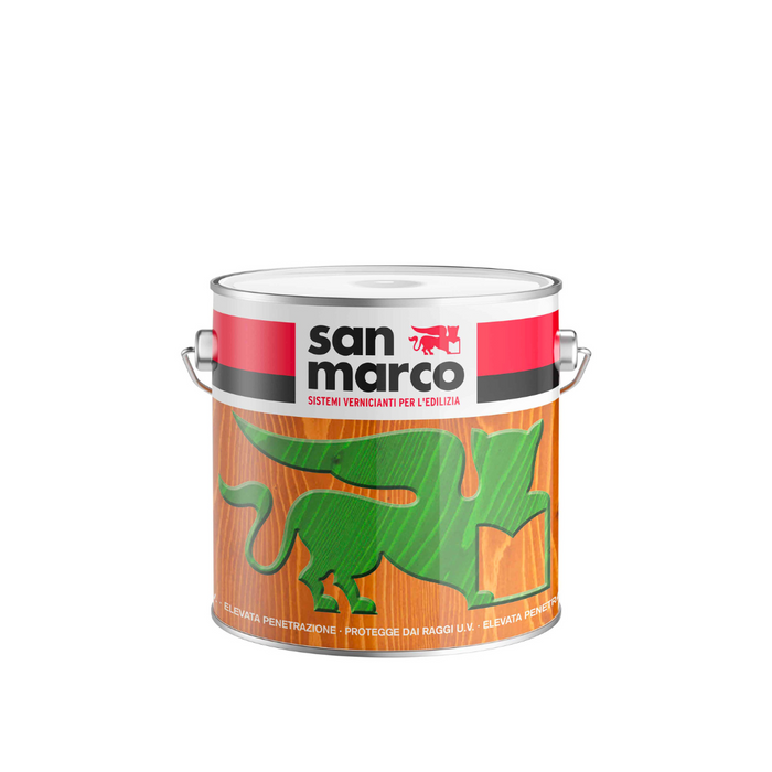 San Marco Marconol - Impregnante a Solvente per Legno 1 Lt | 15 Colorazioni