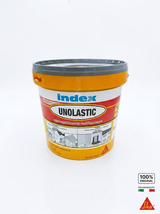 Index - Unolastic Imperméabilisant monocomposant gris foncé 20 kg