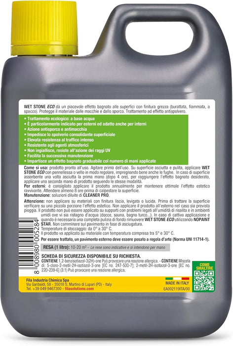 Fila - Wet Stone Eco protecteur consolidant effet mouillé 1 l