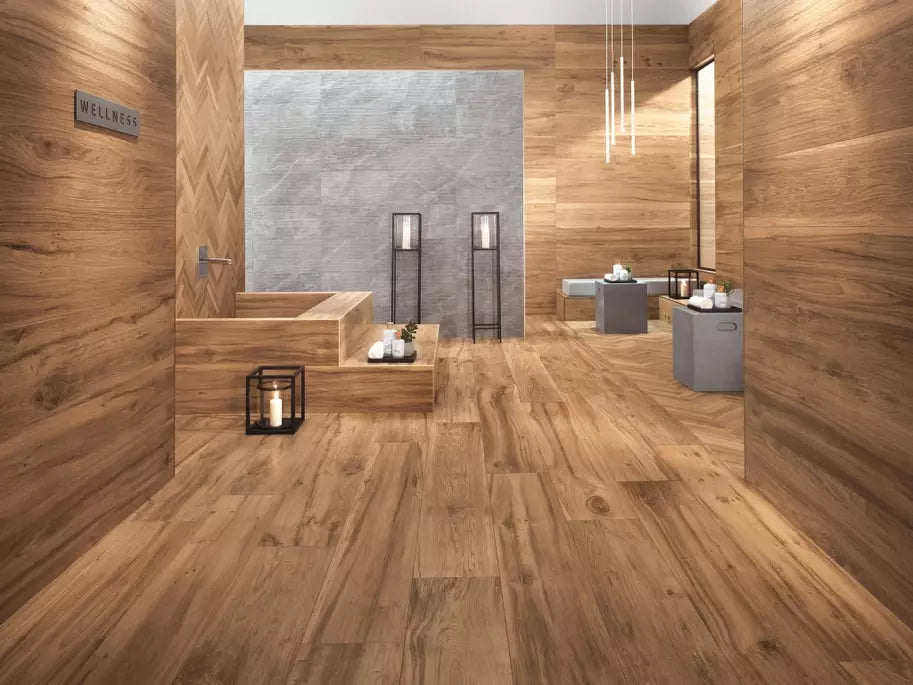 Atlas Concorde - Pavimento gres porcellanato effetto legno Rovere Venice 25x150 rettificato