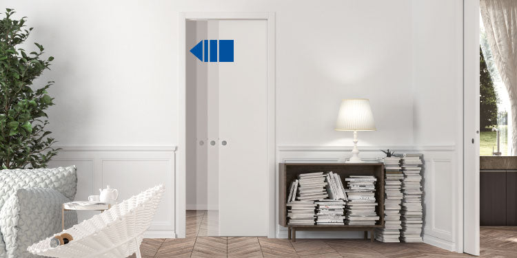 Eclisse - Shock absorber integrated in BIAS closing only for Eclisse pocket doors