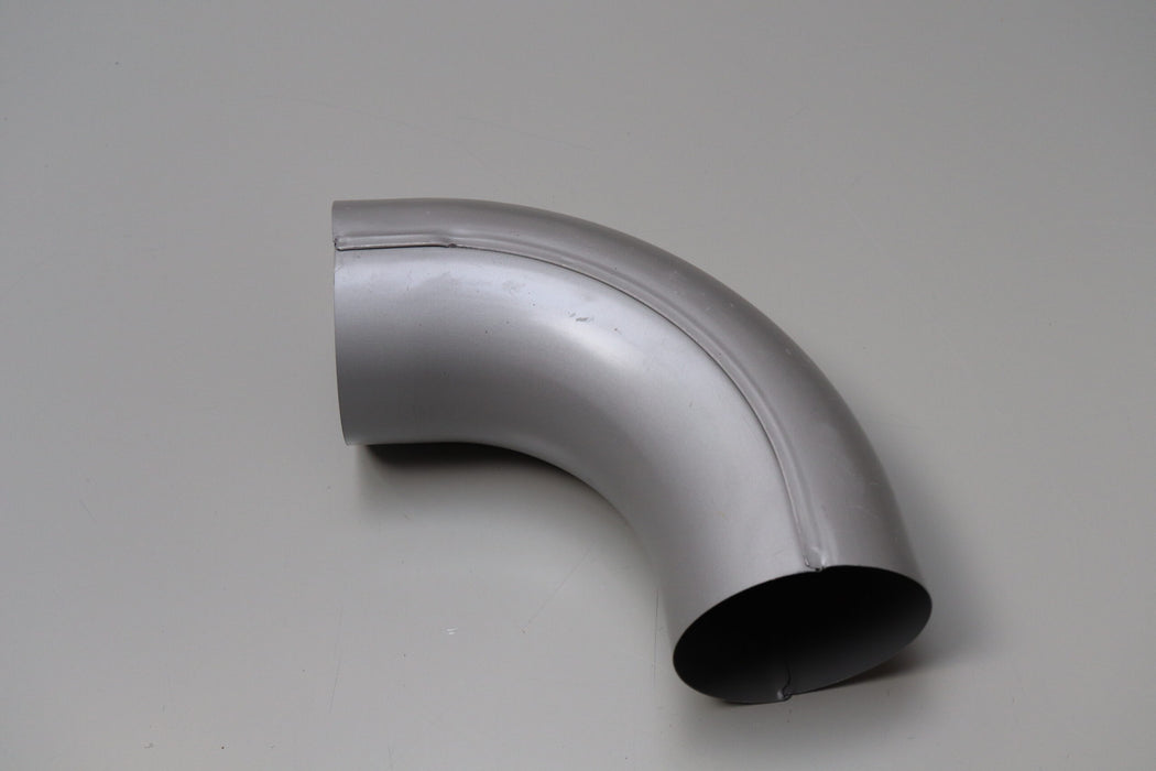 Gomito pluviale alluminio silver fig. 3 (curva chiusa) d.100