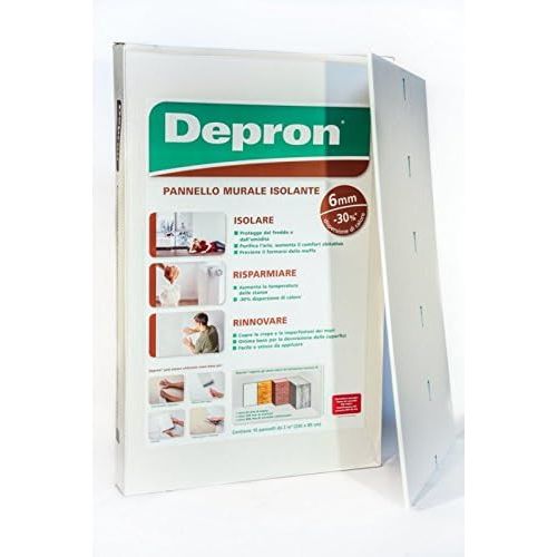 Pannello Isolante Depron 80 x 125 cm – Polistirolo Estruso per Pareti e Soffitti