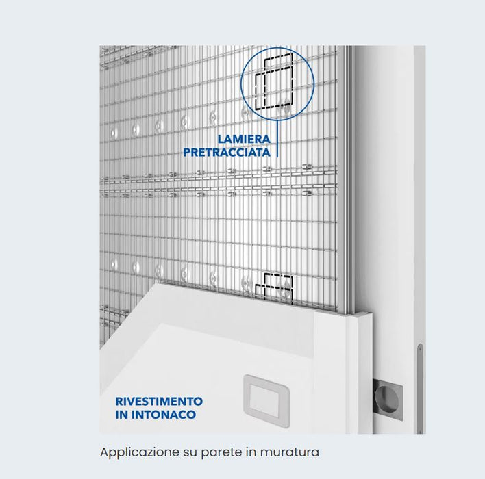 Controtelaio mod. Luce 80x210 sp.150 per Intonaco