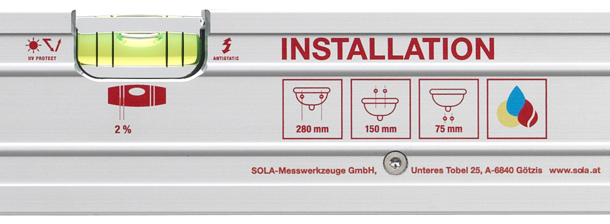 Sola - Niveau pour installations spéciales 40 cm MRMI 40