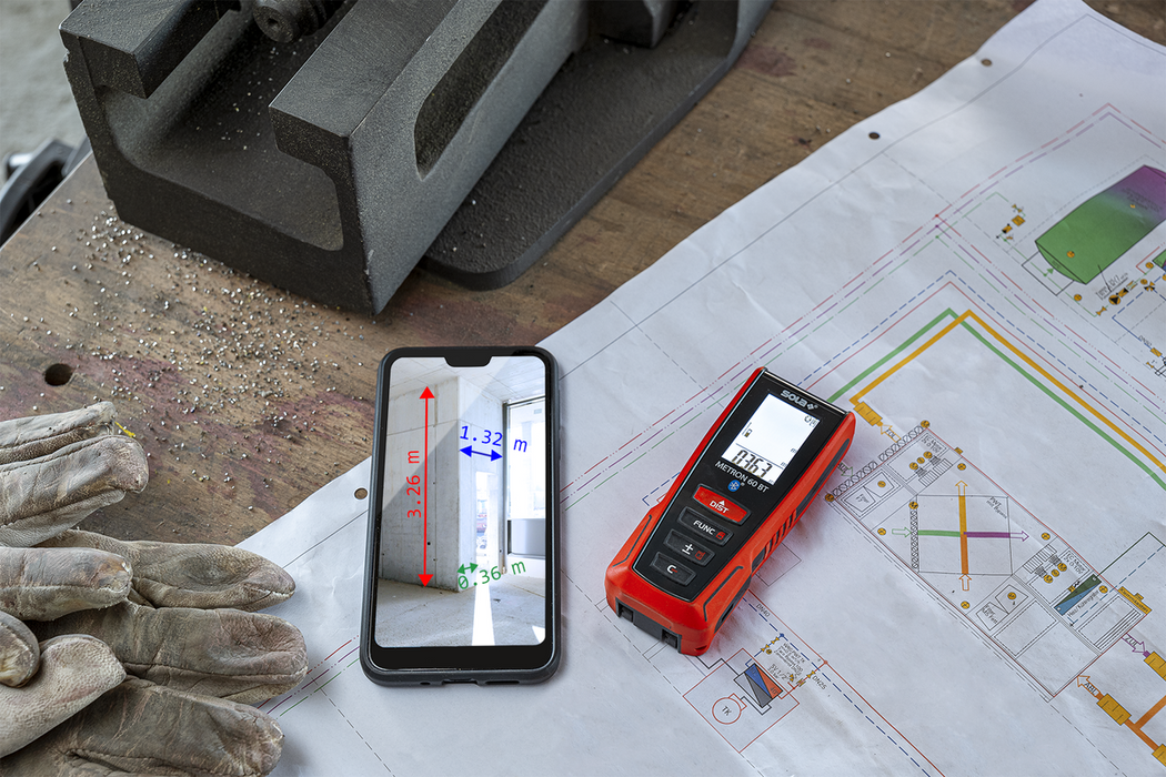 Sola - Télémètre laser Bluetooth METRON BT 60