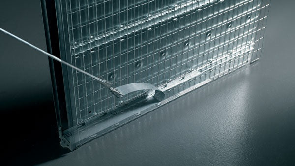 Eclisse - Châssis unique pour enduit 60/70/80/90/100x210 ép.125 pour porte coulissante