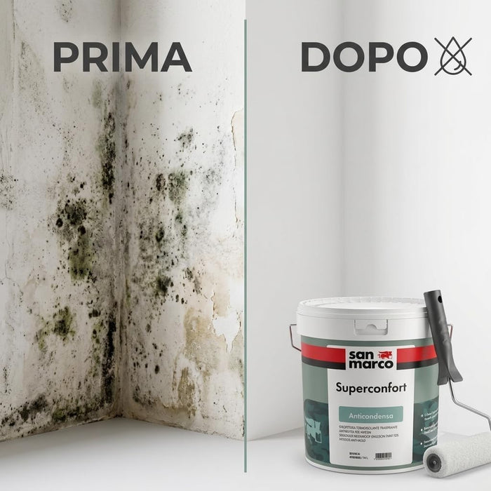 Kit anti-moisissure et anti-condensation San Marco pour environ 30 m² | Superconfort