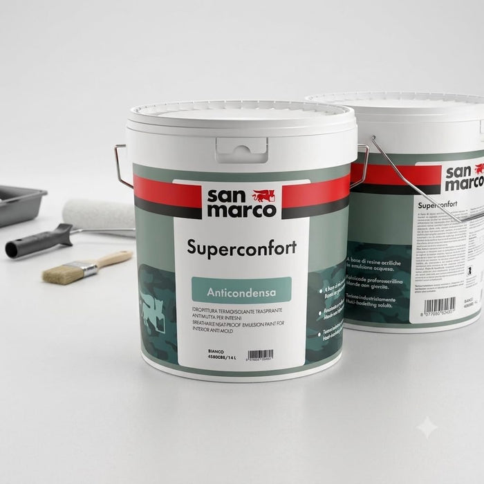 Kit anti-moisissure et anti-condensation San Marco pour environ 30 m² | Superconfort