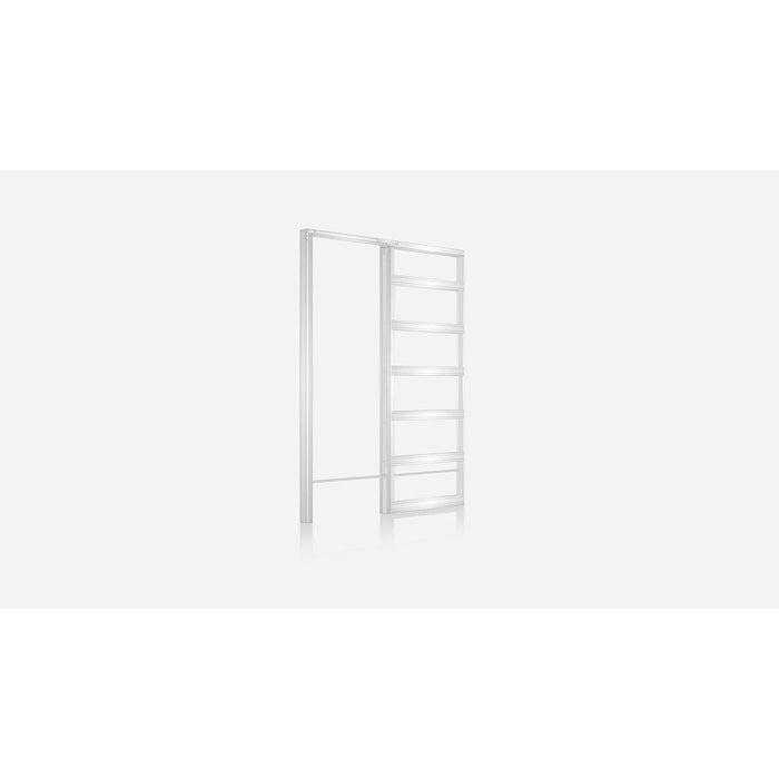Controtelaio Syntesis Filo Muro sp.125 per Cartongesso in kit – Eclisse Porta a Scomparsa 70-90x210