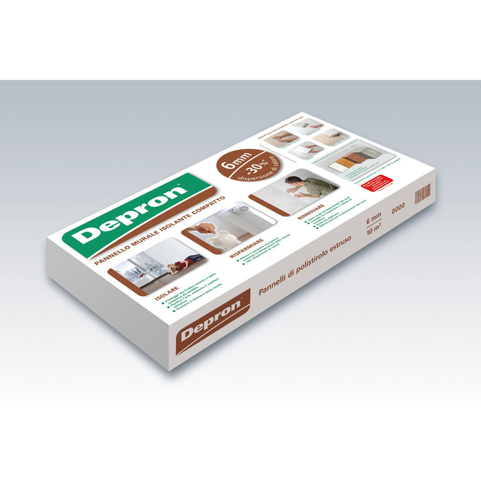 Pannello Isolante Depron 80 x 125 cm – Polistirolo Estruso per Pareti e Soffitti